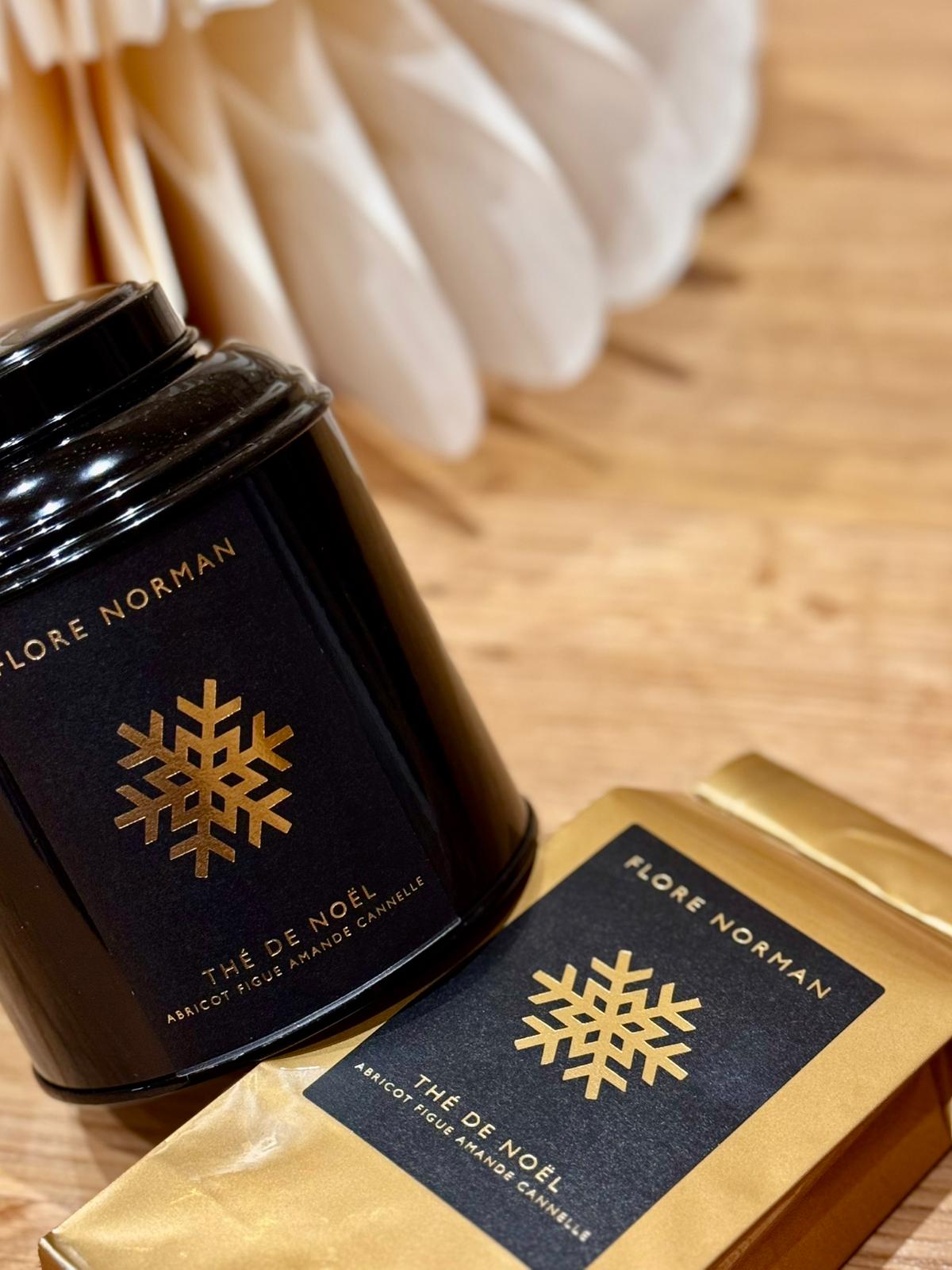 THE DE NOEL - Thé noir Abricot Figue Amande Cannelle - Flore Norman